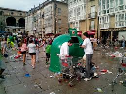 Proceso de reciclaje en Vitoria